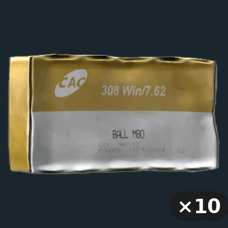 .308 ammo-10 Boxes — flat-lay montage of everything in the package: Ammo Box 308 Win 20 Rnd ×10