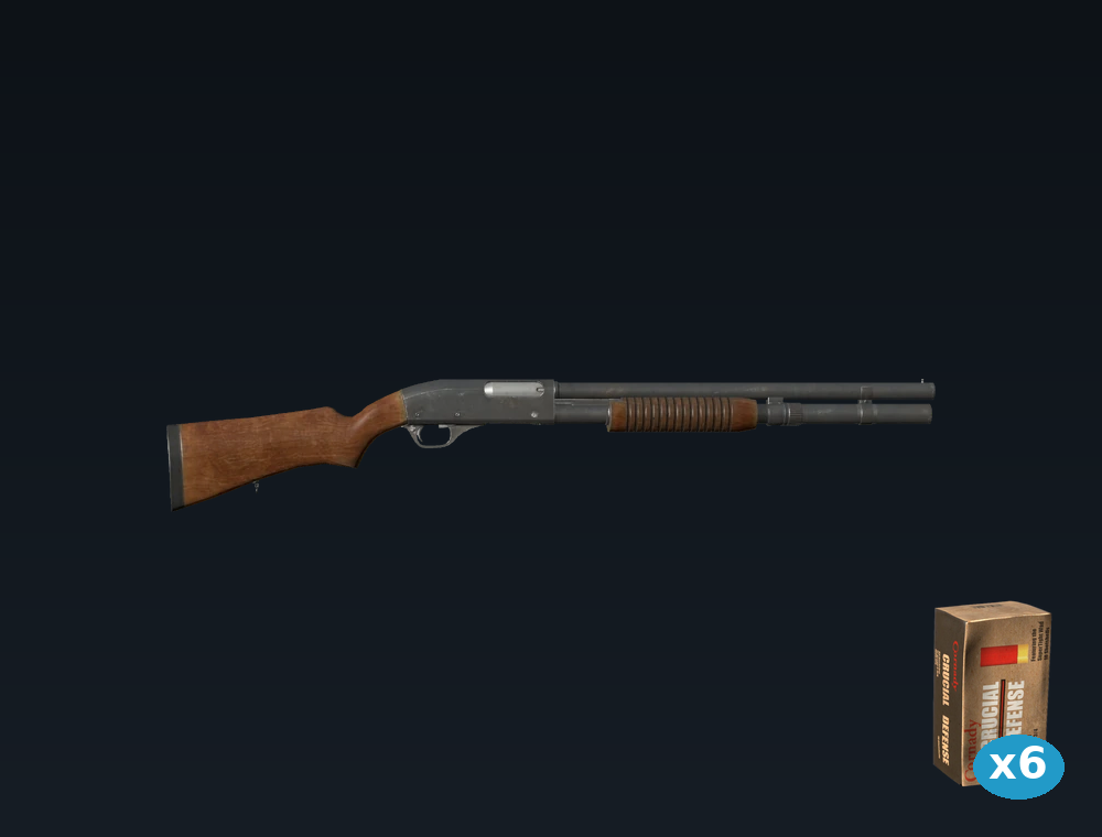 BK-133 — DayZ Mp133Shotgun package, shown with its real game graphic