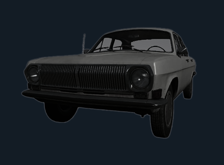 Captv's Admin Car — black Olga 4x4 (CivilianSedan_Black), the admin car. Purchase, not a rental