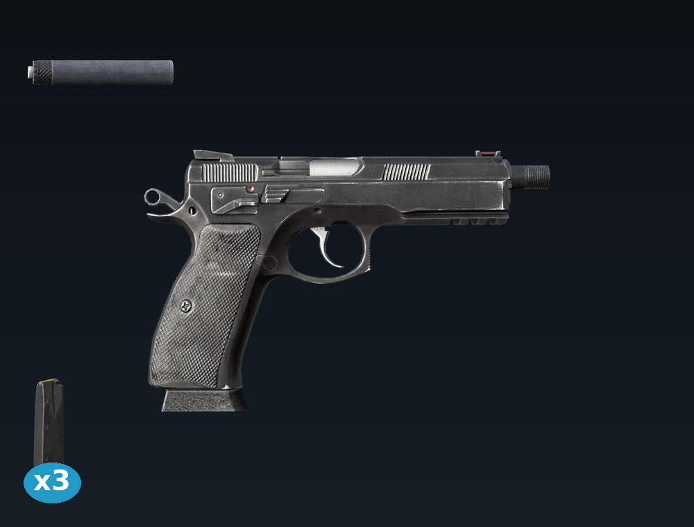 CR-75 — DayZ CZ75 package, shown with its real game graphic