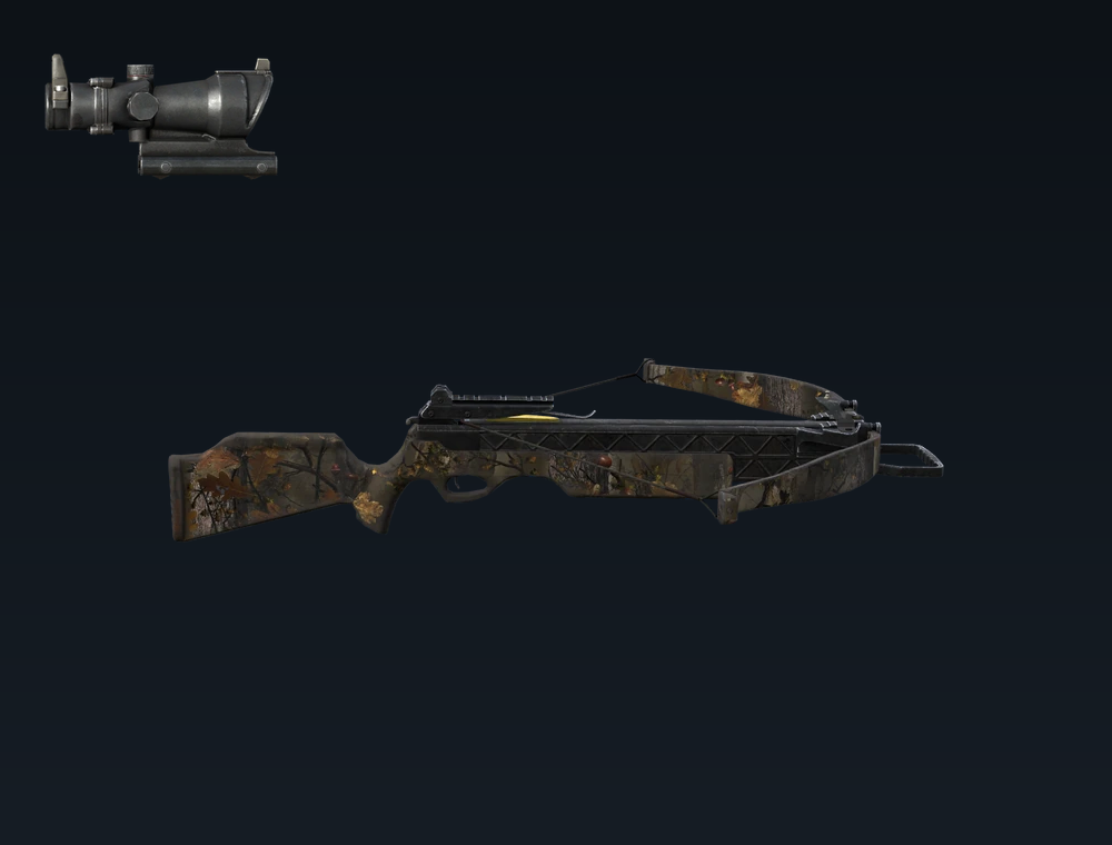 Crossbow — DayZ Crossbow_Autumn package, shown with its real game graphic