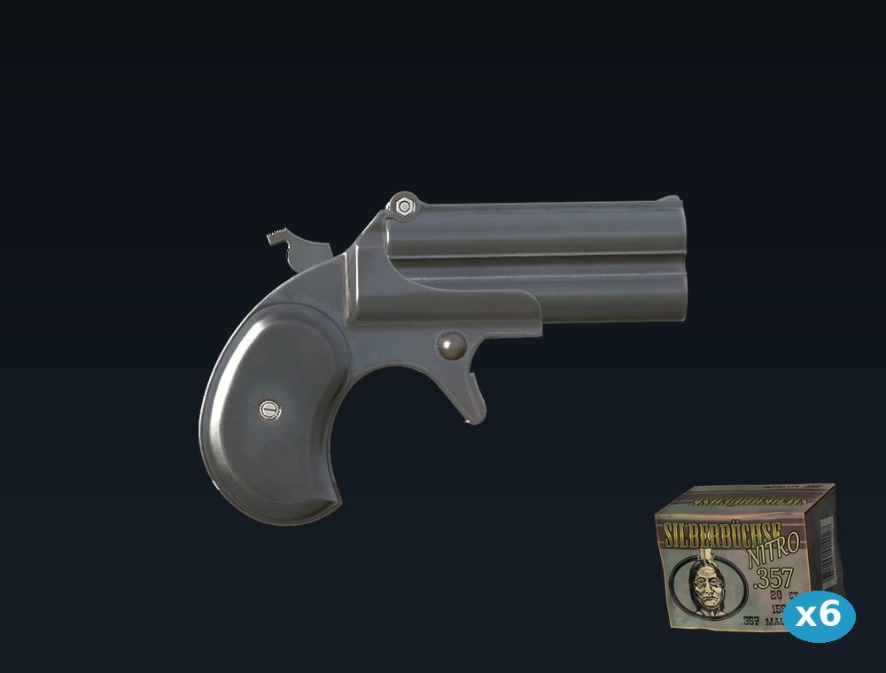 Derringer — DayZ Derringer_Black package, shown with its real game graphic