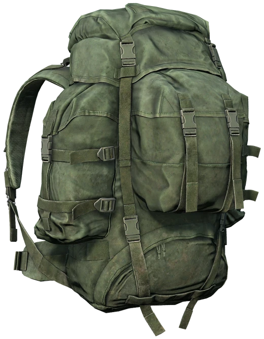 Field Backpack Green — DayZ Attack2 Bag in green, shown with its real game graphic