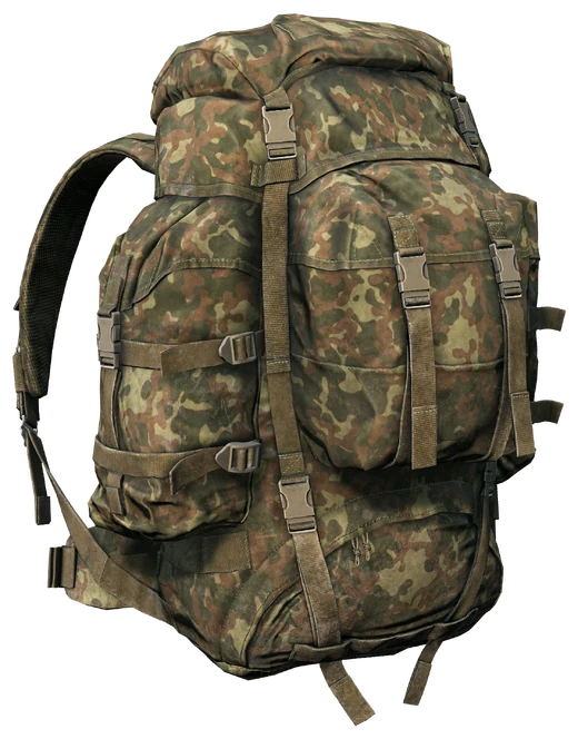 Field Backpack Ttsko — DayZ Attack2 Bag in TTsKO camouflage, shown with its real game graphic