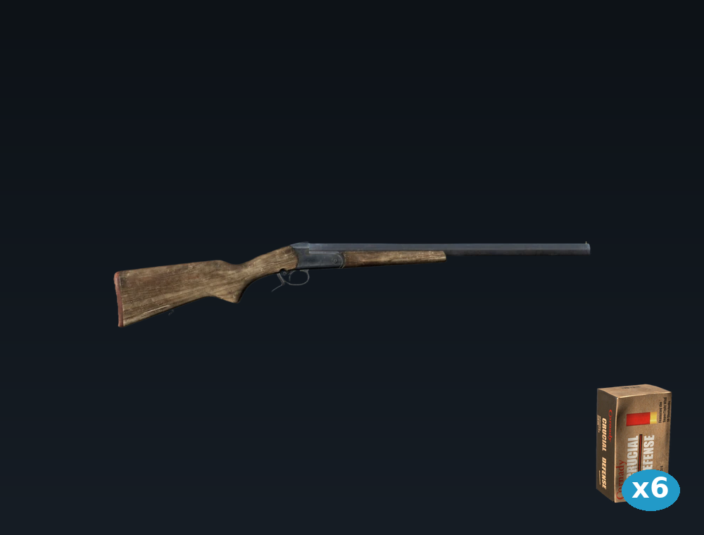 IJ-18 Shotgun — DayZ Izh18Shotgun package, shown with its real game graphic