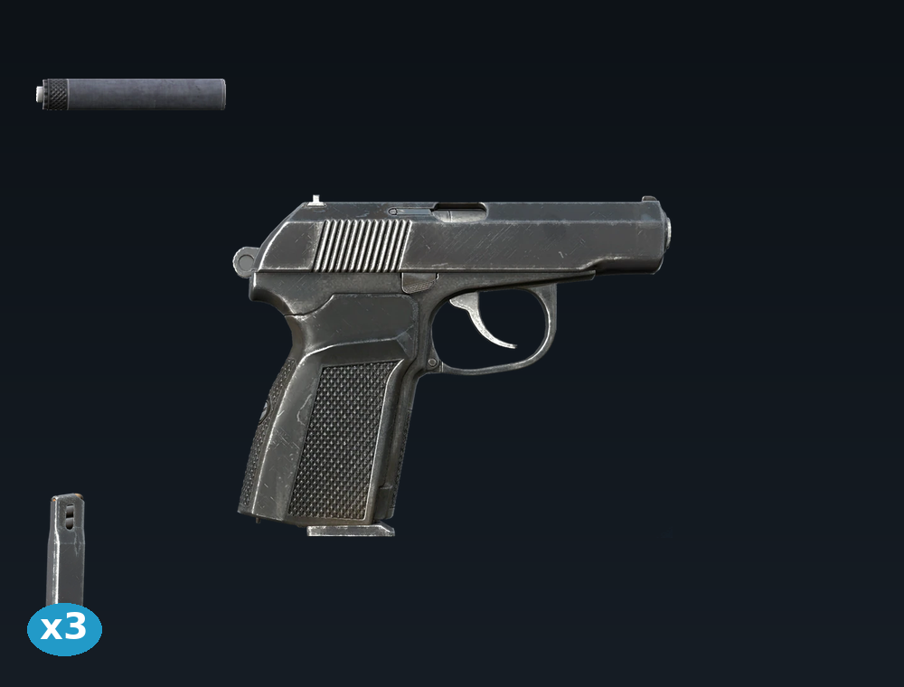 IJ-70 — DayZ MakarovIJ70 package, shown with its real game graphic