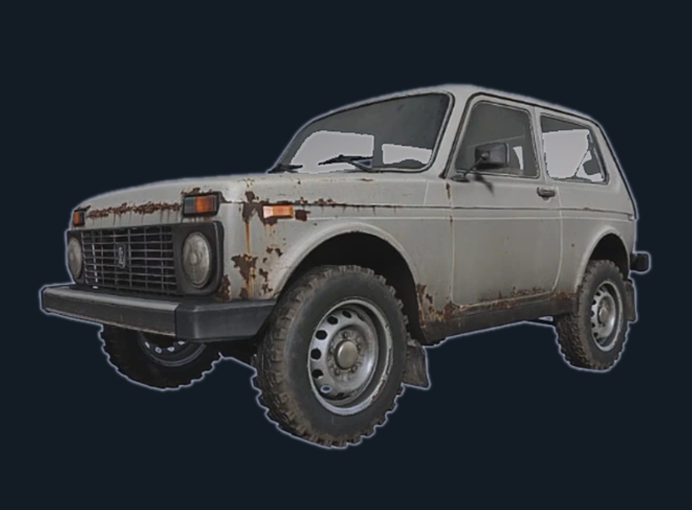 Kristilou's Admin Car — white Ada 4x4 (Offroad_02), the admin car. Purchase, not a rental