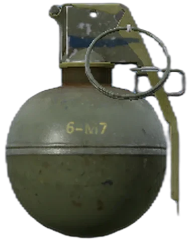 M67 Grenade — DayZ M67 Grenade, shown with its real game graphic