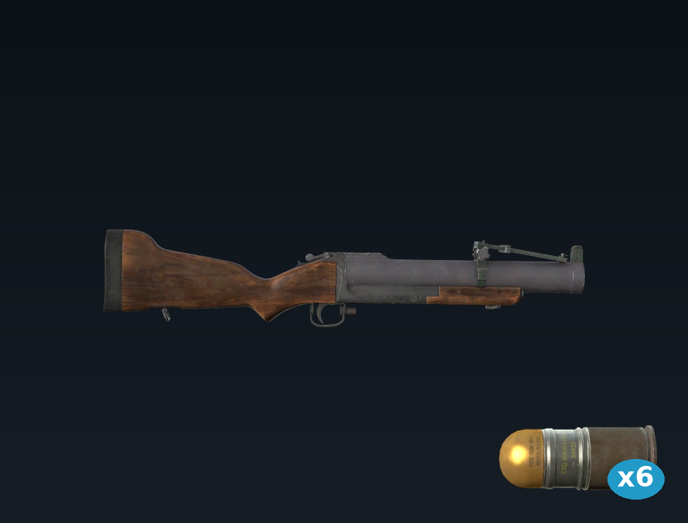 M79 Grenade Launcher — DayZ M79 package, shown with its real game graphic