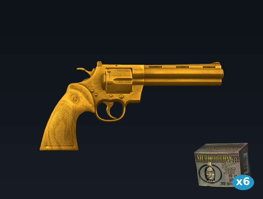 Magnum Gold — DayZ Magnum_Gold package, shown with its real game graphic