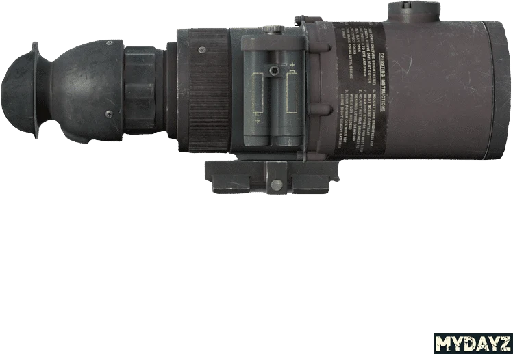 Marksman Scope — DayZ MK4 Optic Black, shown with its real game graphic
