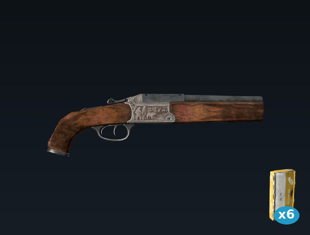 Sawed-off Blaze — DayZ SawedoffB95 package, shown with its real game graphic
