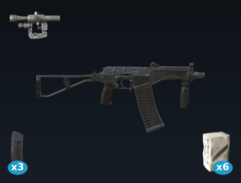 Vikhr — DayZ Vikhr package, shown with its real game graphic